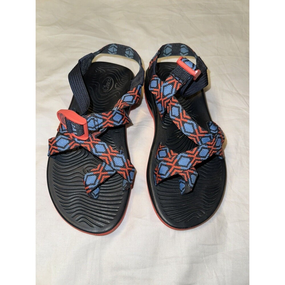 Chaco Z/2 Classic Hiking Sandals Blue Orange Pink Women's Size W7